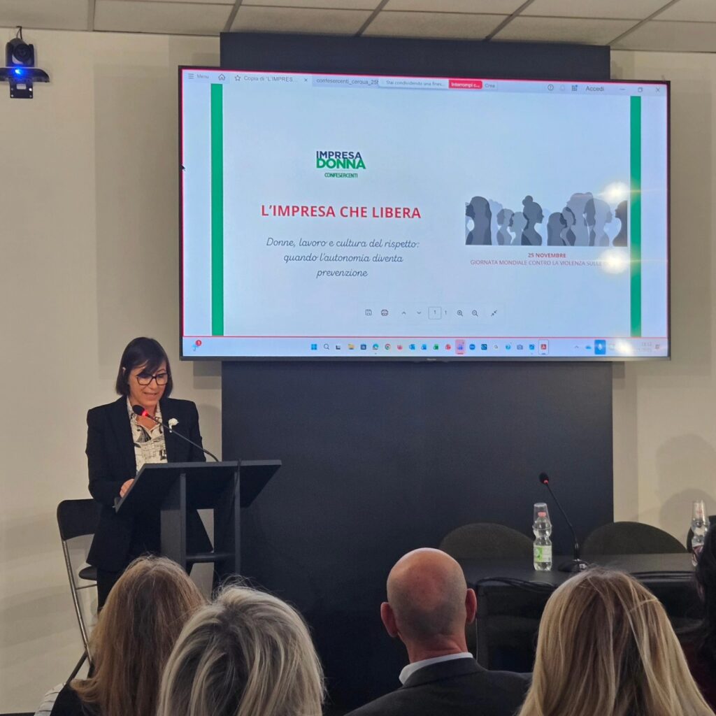 Impresa Donna Confesercenti, giornata del 25 novembre Impresa Donna Confesercenti, giornata del 25 novembre